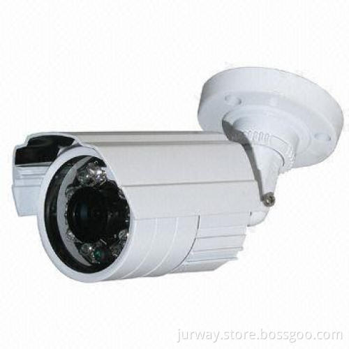 Waterproof Camera with Sony CCD Image Sensor, 600TVL Resolution, 24-piece LED for 20m, OSD Menu